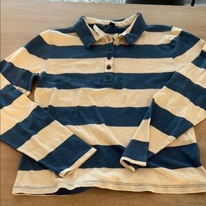 Blue and Cream Garment